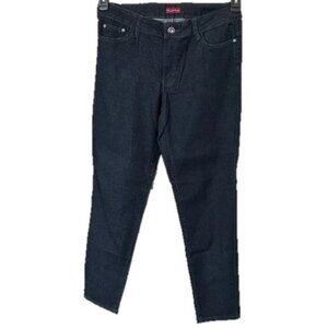 LEVANTA POMPIS Women's Navy-Blue Skinny Jeans - 12